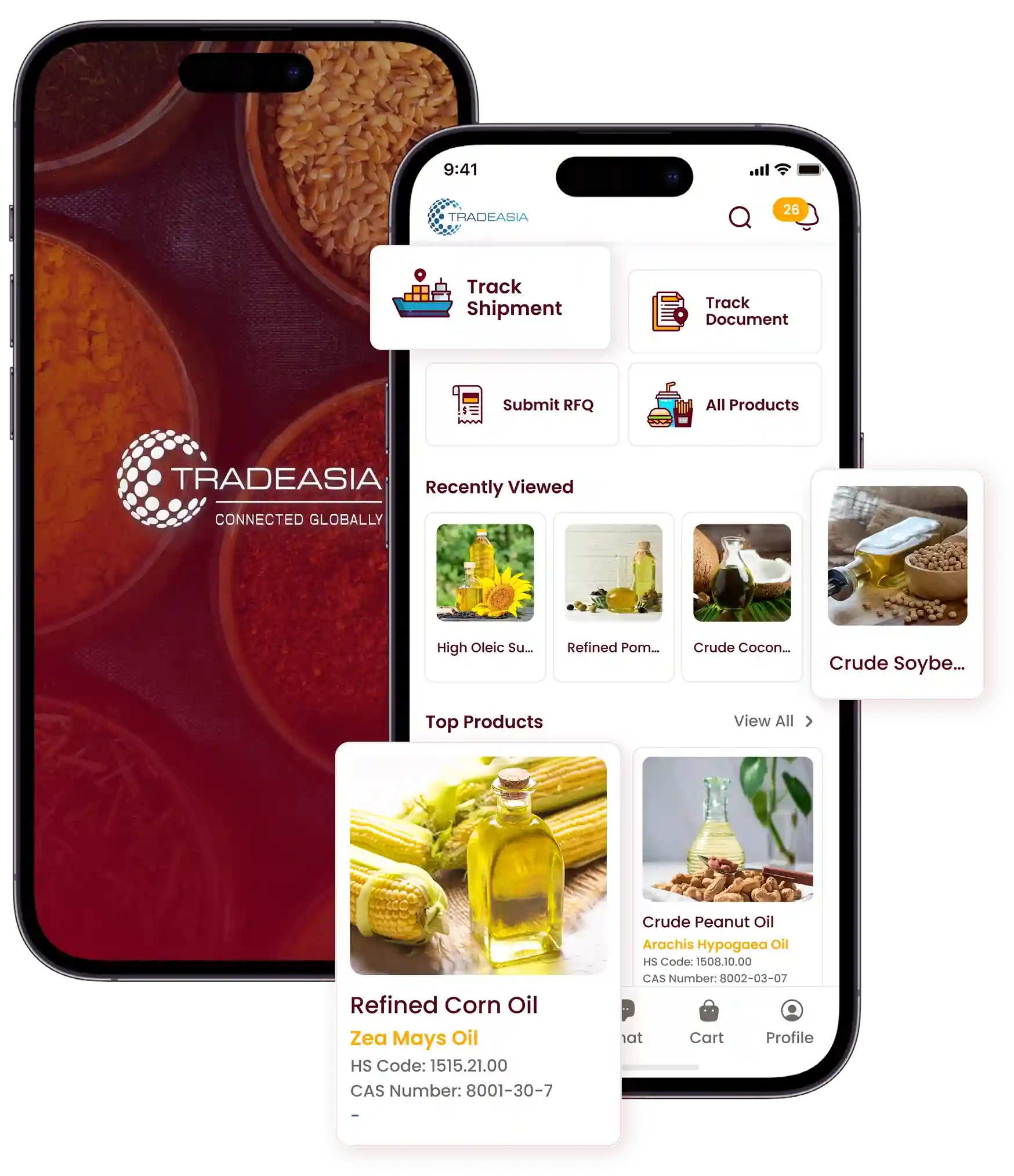 Tradeasia Mobile App Download - Home Oils Tradeasia